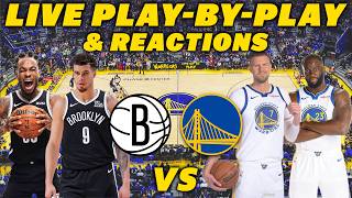 Brooklyn Nets vs Golden State Warriors | Live Play-By-Play & Reactions