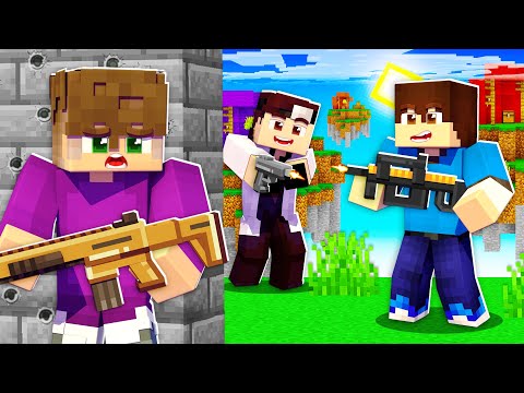 ΜΑΧΕΣ ΣΤΟΝ ΑΕΡΑ ΜΕ ΟΠΛΑ στο Minecraft!