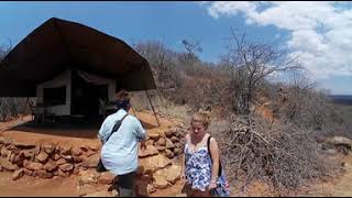 Kipalo Hills, a walk to our tent