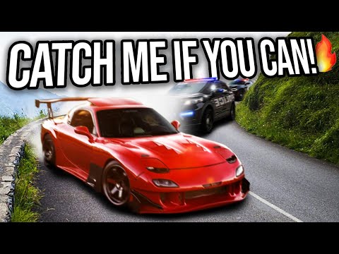 *CRAZY!* STREET RACERS VS. POLICE [High Speed Chases!]