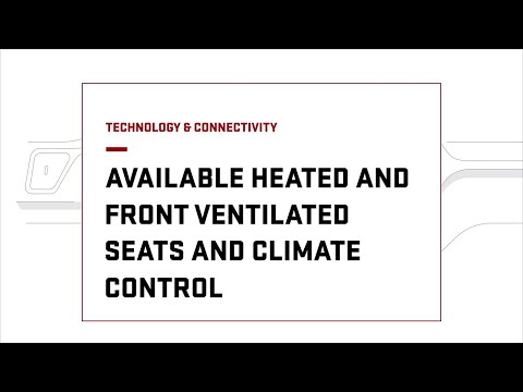 Heated & Ventilated Seats and Climate Controls | GMC