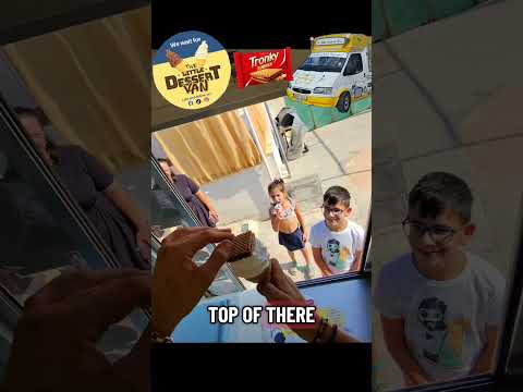 a ferrero tronky sandwich ICE CREAM CONE #shorts