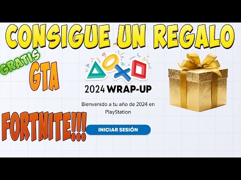 Consigue un REGALO si haces tu resumen de PlayStation Warp-Up YA esta el GTA GRATIS de Fortnite