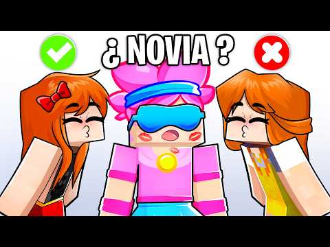 Tuve 100 Citas con Chicas en Busca del Amor en Minecraft 🧡