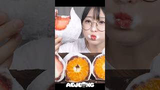 입안에서 과즙 팡팡💦직접 만든 과일찹쌀떡 모찌 먹방🤍Refreshing Fruit Mochi Mukbang ASMR