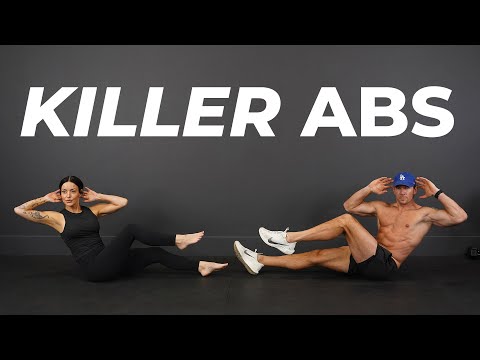 KILLER Abs & Core Workout with Dumbbells | Total Core Burn