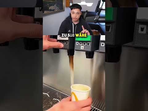 Warum kommt immer kurz Cola raus dann Waser?