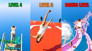 Amanda Water Slide Level 4, Level 5 & BONUS Level