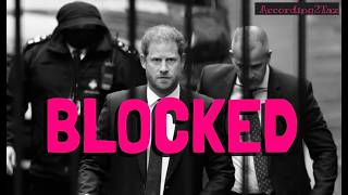 BLOCKED - Harrys Blaming Everyone Again For His Security Woes