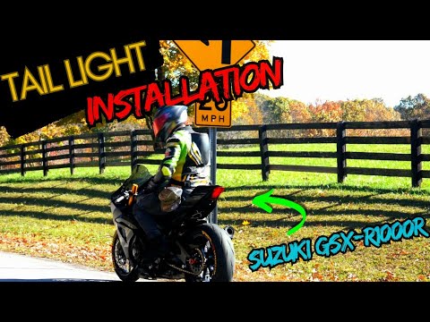 How to | Install Taillight Suzuki GSXR 1000R | 2017- 2015