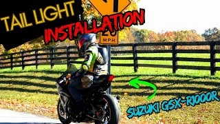 How to | Install Taillight Suzuki GSXR 1000R | 2017- 2015