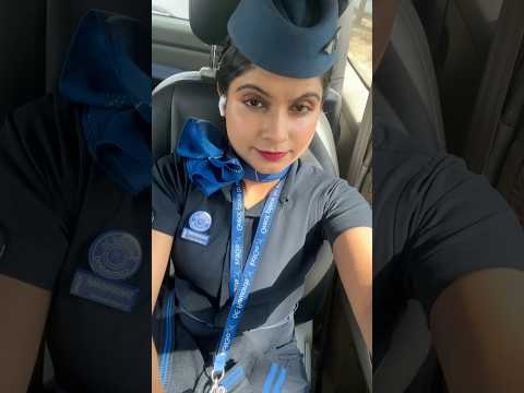 വിമാനം എമർജൻസി ലാൻഡ് ചെയ്തു✈️♥️#airhostess #cabincrew