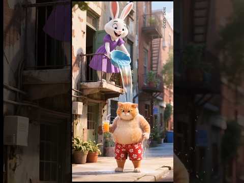 মোটু আনটি হাবলুর মাথায় জল ঢেলে দিল