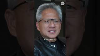 Nvidia CEO believes US tech companies will survive tariffs #Shorts