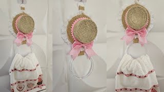 Porta Pano de prato com papelão | Faça você mesmo