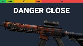 SG 553 Danger Close Wear Preview