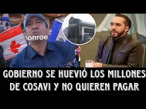 GOB DE BUKELE SE APROPIO DE 200 MILLONES DE COSAVI Y NO QUIEREN PAGARLE A LA GENTE!