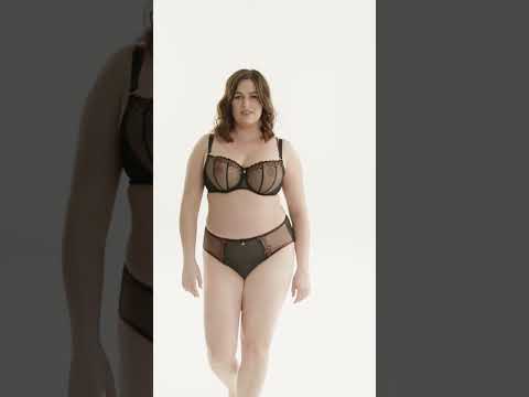 Biustonosz Fidi A145 czarny miękki