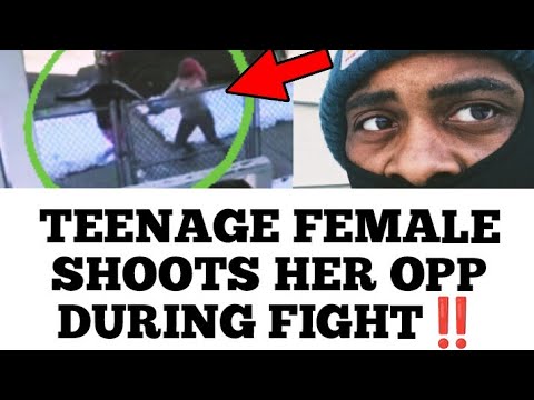 Teen Girl Pulls Gun Out After A Fight & Shoots At Her Female OPP Hitting Her In The Arm In Chicago