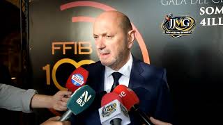 Declaraciones de Rafael Louzán presidente de la RFEF