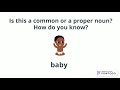 Exploring Common and Proper Nouns