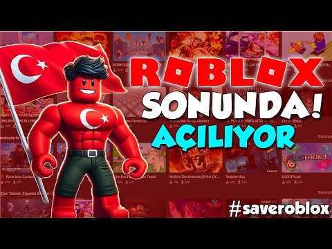 😳ROBLOX İÇİN SON DURUM.. *açılıyor* #saveroblox