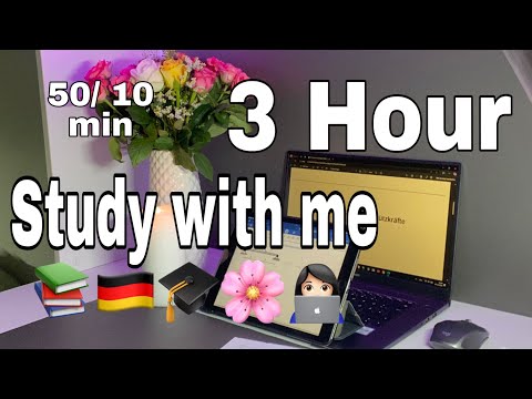 🇩🇪يوم دراسة و شغل 📚👩🏻‍💻🎓 ادرس معي بتحفيز study with Motivation