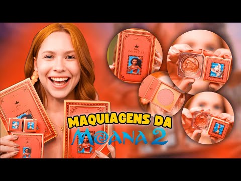 COLEÇÃO DE MAQUIAGEM DA MOANA 2 | THEULYN REIS