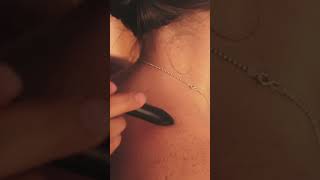 ASMR tension scraping #asmracupreassure#asmrsleep #asmrvideo #asmr