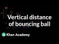 Geometric Series and Ball Bounces