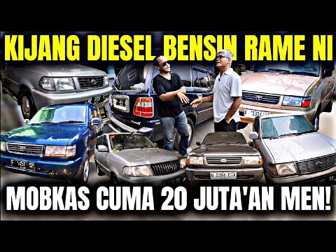 KIJANG DIESEL BENSIN‼️ HARGA 20JT'AN RAME NI LAPAK ALHIDAYAH KATULAMPA!