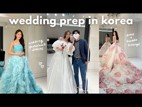 getting married in seoul 🇰🇷 wedding photoshoot dresses, tuxedo fittings, korean wedding culture