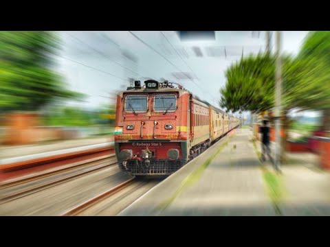 [5 in 1] BACK TO BACK TRAINS ON ACTION ⎮ Bikaner+Garba+Vibhuti+Jammu Tawi+Sahid Attacks at 130kph-IR