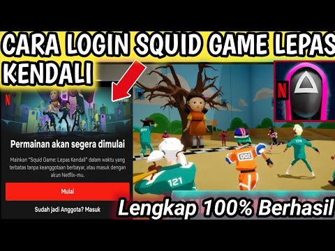 Cara Login Squid Game Lepas Kendali || Cara Masuk Squid Game Unleashed