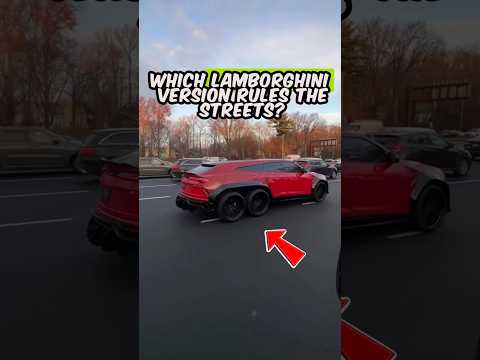 Which Lamborghini Version Rules The Streets? 🏎💨🔥