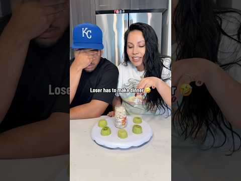 Who cheated?! ๐คฃ #challenge #couplechallenge