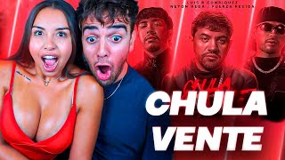 REACCION a LUIS R CONRIQUEZ, NETON VEGA y FUERZA REGIDA - CHULA VENTE
