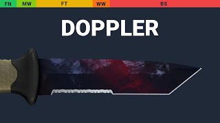 Ursus Knife Doppler Wear Preview