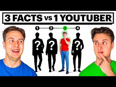 Gæt en YOUTUBER (3 SPICY FACTS)