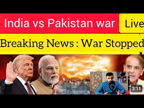 India Pakistan War: Latest News: Aamer Habib is live