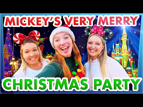 We Did EVERYTHING at Mickey's Very Merry Christmas Party in Disney World -- Shows, Snacks & MORE