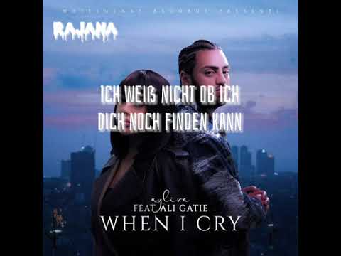 AYLIVA X FEAT ALI GATIE- WHEN I CRY ( LYRICS/SLOWED )