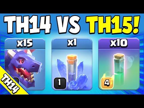 Best TH14 vs TH15 Attack Strategy AFTER June Update! Best TH14 Attack Strategy (Clash of Clans)