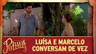Luísa e Marcelo se reencontram e conversam sem ninguém os atrapalhar | As Aventuras de Poliana 2024