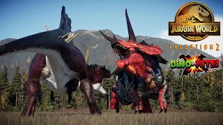 100+ DINOSAURS FIGHT to the DEATH | DINO-MITE! BATTLE ROYALE 6 | JURASSIC WORLD