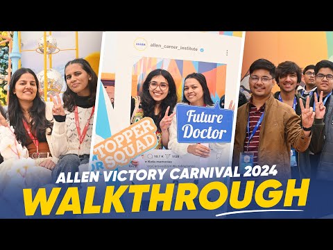 ALLEN Victory Carnival 2024 | Feel the Kota Vibes in This Exclusive Walkthrough!