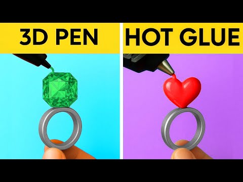REICH VS ARM 3D-STIFT-KUNST-CHALLENGE || DIYs! Kreative Schüler auf hohem Niveau auf 123 GO! SCHOOL