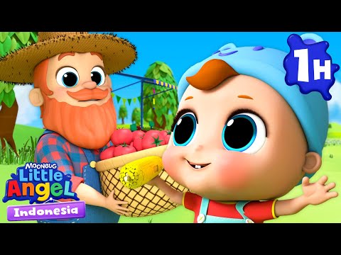 Ya Ya Makan Sayur | Little Angel | Lagu Anak Favorit | Nursery Rhymes Indonesia