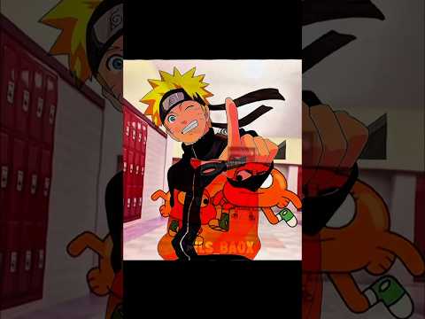 Gumball and Darwin X Sonic naruto rayman and doey in prime 💀🔥 #gumball #sonic #rayman #naruto to