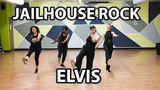 JAILHOUSE ROCK – Elvis - Line Dance - Zumba - Cardio Dance Workout (Choreo by Susan) @elvispresley